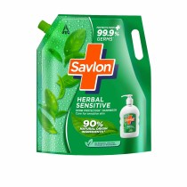 Savlon Herbal Sensitive Germ Protection Liquid Handwash Refill Pouch, 1.3L 