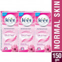 Veet Silk and Fresh Hair Removal Cream – 50 g (Normal Skin, Buy 2 Get 1 Free)