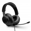 JBL Quantum 100, Wired Over Ear Gaming Headphones with mic 