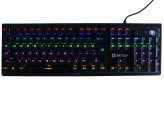 Live Tech Phantom Mechanical Keyboard KB 08 with Audible Sound MultiColour Back-Lit Keys(Black)