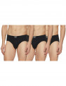 Jockey Men’s Cotton Briefs (Pack of 3) (8035-0305-BLACK_Black_Medium_Black_M)
