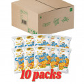 PEPPY Cheeseballs Jumbo Box Pouch, 10 x 70 g