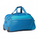 Aristocrat Dale Polyester 60.6 Cms Blue Travel Duffle with Corner Guards