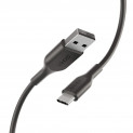 Playa by Belkin Fast Charging USB to USB-C Cable, USB Type C to USB A 2.0 Male Cable, 6.6 Feet (2 Meter)