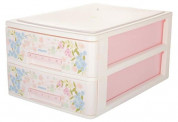 Nayasa Tuckins 2 Piece Drawer, Pink
