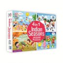 Ratna’s 4 in 1 Indian Seasons Jigsaw Puzzle for Kids. 4 Jigsaw Puzzles 35 Pieces Each