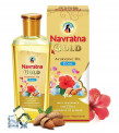 Navratna Gold Ayurvedic Oil Navratna Gold Ayurvedic Oil, Gold, 200 ml