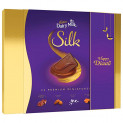 Cadbury Dairy Milk Silk Miniatures Chocolate Gift Pack, 240g with Extra Happy Diwali Sleeve