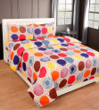 Microfiber Double Bedsheet with 2 Pillow Covers