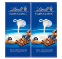 Lindt Swiss Classic Milk Chocolate With Raisins & Gently Rosted Nuts 100 Grams (Pack Of 2)