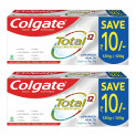 Colgate Total Advanced Health Antibacterial Toothpaste, Saver Pack of 2 x 240g