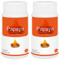 Herb Essential Carica Papaya Leaf Extract 500mg – 60 Tablets (Pack of 2)