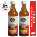 Disano Apple Cider Vinegar, Filtered, 2 X 500 ml