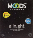 Moods All Night Condom – 20 Count with Free Condom – 4 Count