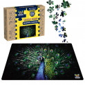 Webby Beautiful Peacock Wooden Jigsaw Puzzle, 252 Pieces
