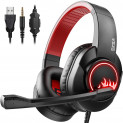 EKSA T8 PS4 Headset Gaming Headphone with Noise Canceling Mic