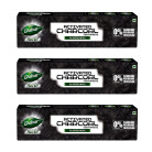Dabur Herb’l Activated Charcoal & Mint (Black Gel) Pack of 360g (120g*3) | Whitening Toothpaste, Fluoride Free