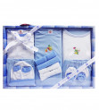 Mini Berry 13 Piece Unisex Baby’s Gift Set (Blue)