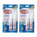 Luxor Nano Pen Lemon Zest Alcohol Based Hand Sanitizer Spray (10 ml X 2) – Pack of 2