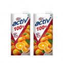 Real Activ, Orange, 1L (Pack of 2)