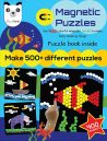 Play Panda Magnetic Puzzles : Circles – Includes 400 Magnets, 200 Puzzles, Magnetic Board, Display Stand – for Boys and Girls