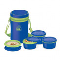 Milton Neo 3 Medium Tiffin Box, Set of 3, Blue