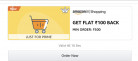 Amazon Shopping ₹100 Cashback on ₹500