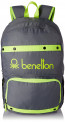 United Colors of Benetton 25 Ltrs Grey Casual Backpack (16A6BAGT7005I)