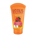 Lotus Safe Sun Sunblock Cream SPF 20 PA+, Sweat & Waterproof, Non-greasy Sunscreen, 50g