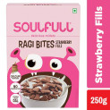 Soulfull Ragi Bites – Strawberry, 250g