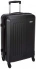 Solimo Polycarbonate Hardside Luggage (66 cm, Black)