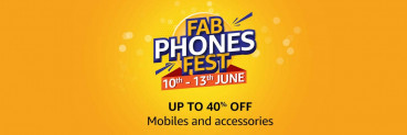Amazon Fab Phones Fest ( 10 – 13 June )