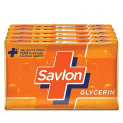Savlon Glycerin Germ Protection Bathing Soap Bar, 125g (Pack of 5)
