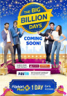Coming Soon : Flipkart The Big Billion Days Sale