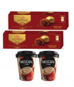 Nestle Alpino Bonbon Chocolate Pack Of 2 + Nescafe Latte Xpress Coffee Cup pack of 2