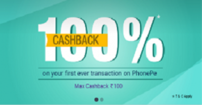 Recharge With Rs.100 & Get Rs.100 Cashback From PhonePay App [ Only For New Users ]