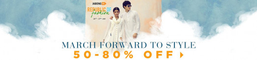 Jabong Republic Of Fashion Sale (50 – 80% Off)