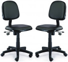 Adiko ADID 066 Computer Chair, Set of 2 (Black)