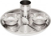 Stainless Steel Dinner Set Pack Of 5