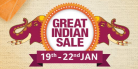 Amazon Great Indian Sale (19 – 22 Jan) Prime Early Access Sale On 18 Jan 12 PM