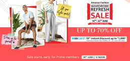 Amazon Wardrobe Refresh Sale [ 19-25 June ]