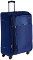 American Tourister Crete Polyester 77cms Ink Blue Softsided Suitcase
