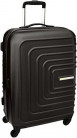 American Tourister Sunset Square ABS 55 cm Black Hardsided Carry On (AMT SUNSET SQUARE SP55 BLACK)