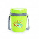 Cello Micra Insulated 4 Container Lunch Carrier, Green
