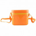 Cello Qube Big DLX Insulated Food Carrier, Orange