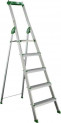 Bathla Eco 4 Step Aluminium Ladder  (With Platform, Tool Tray)
