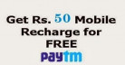 Free Rs.50 Wallet Money For Paytm New Users