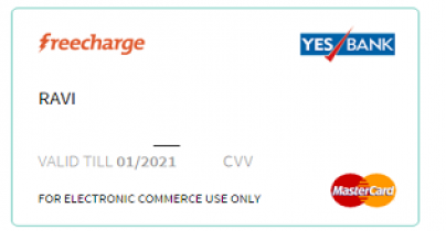 Now Use Your Freecharge Wallet Balance On Any Website Using Freecharge Go MasterCard [ Paused ]