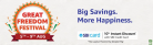 Amazon Great Freedom Festival Sale [ 5 – 9 August ]