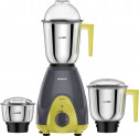 Havells Sprint 500 W Mixer Grinder  (Grey & Green combination, 3 Jars)